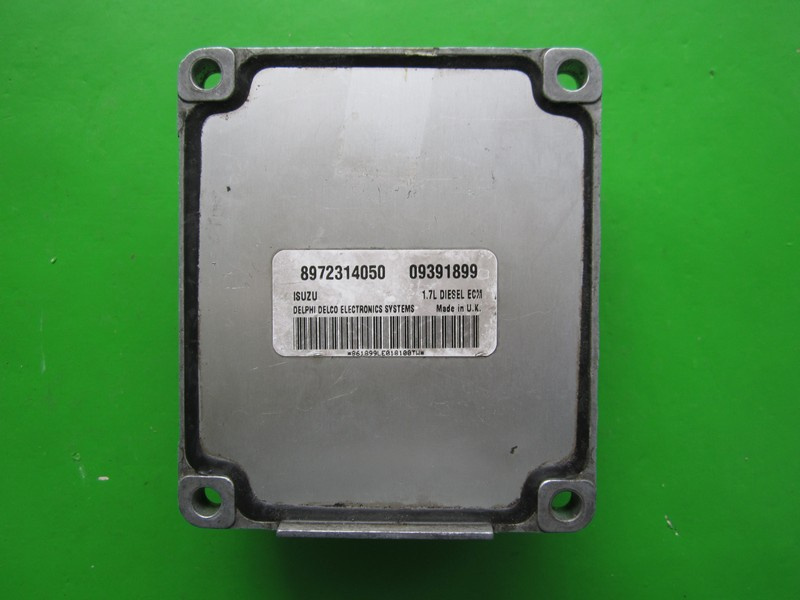 ECU Calculator motor Opel Astra G 1.7 dti 09391899 8972314050 DCWB Isuzu