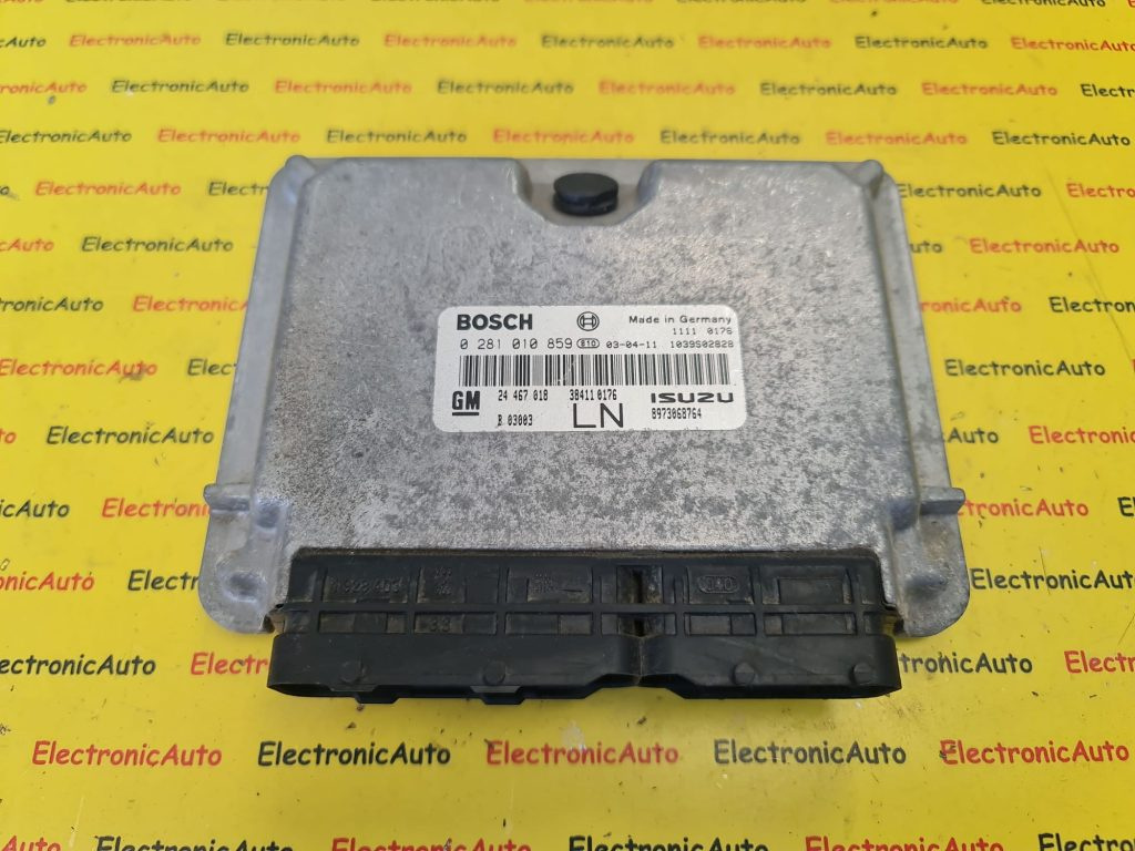 ECU Calculator motor Opel Astra G 1.7CDTI 0281010859, 24467018, 8973068764