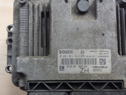 ECU Calculator motor Opel Astra H 1.7CDTI 0281011943