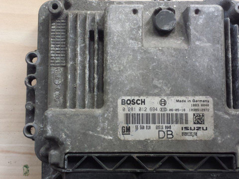 ECU Calculator motor Opel Astra H 1.7CDTI 0281012694 EDC16C9 Z17DTH