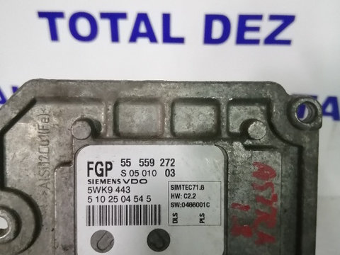 ECU Calculator motor Opel Astra H 1.8 cod 55559272, 5WK9443