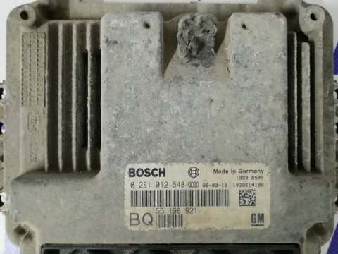 ECU Calculator motor Opel Astra H 1.9CDTI cod 55198921 0281012548