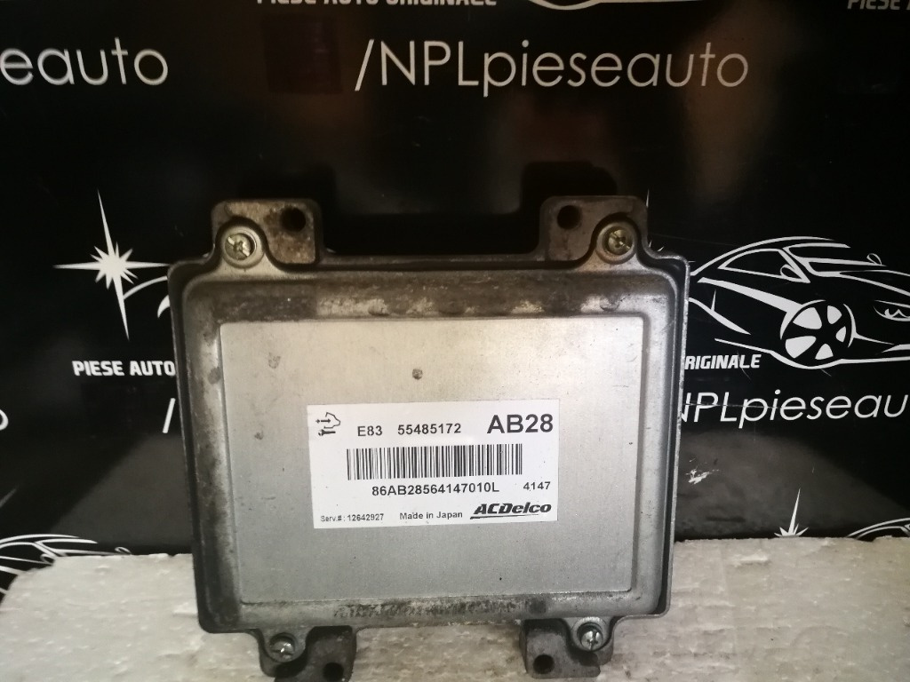 Ecu calculator motor opel corsa d 1.2 A12XER 55485172 ACDELCO E83 AB28