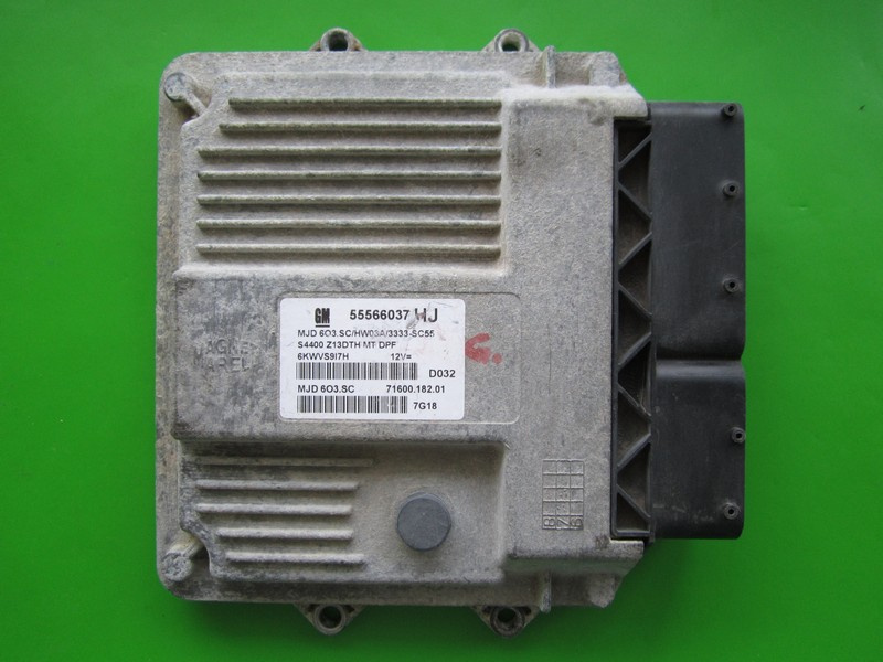 ECU Calculator motor Opel Corsa D 1.3CDTI 55566037 6O3.SC HW03A Z13DTH {+