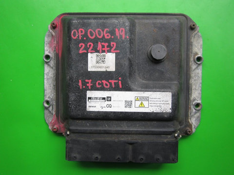 ECU Calculator motor Opel Corsa D 1.7CDTI 98000820 MB275800-4674 DEC e01