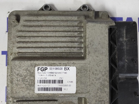 ECU / Calculator Motor Opel Tigra 1.3 CDTI cod 55198928 / 55198928BX