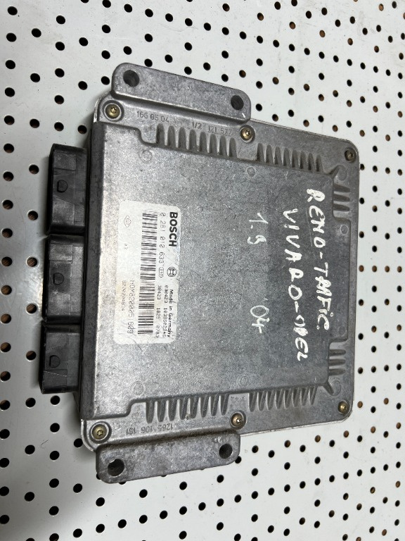 ECU / Calculator Motor Opel Vivaro 1.9 Diesel Cod : 0281010633 8200204834