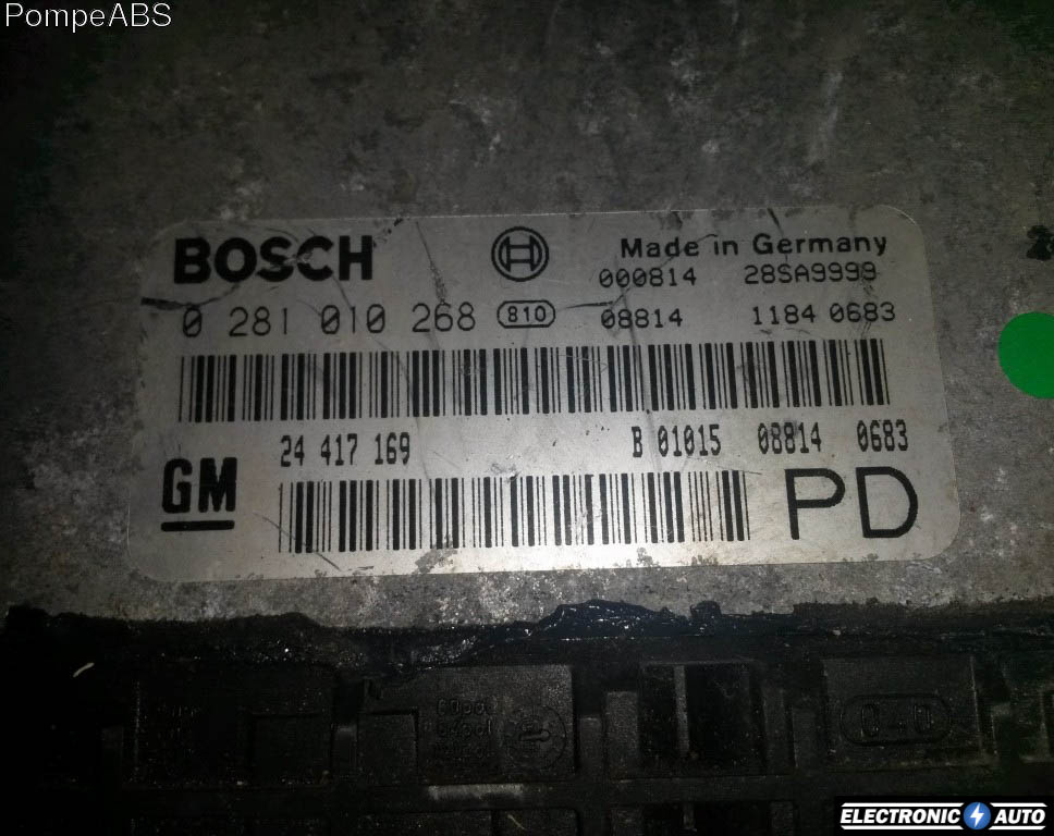 ECU Calculator motor Opel Zafira 2.0 dti 028101026