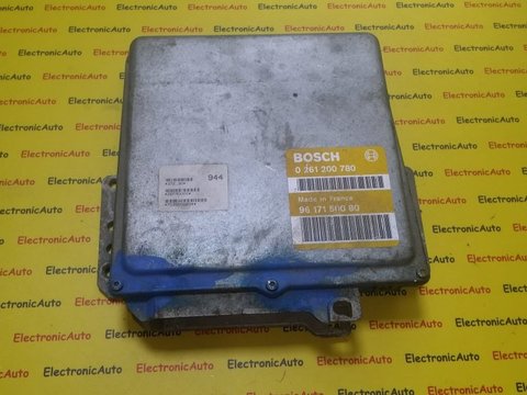 ECU Calculator motor Peugeot 106 1.0 0261200780, 9617150080