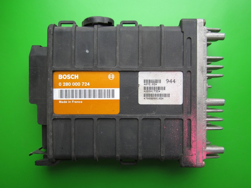 ECU Calculator motor Peugeot 106 1.1 26SA1735 0280000724 A2.2