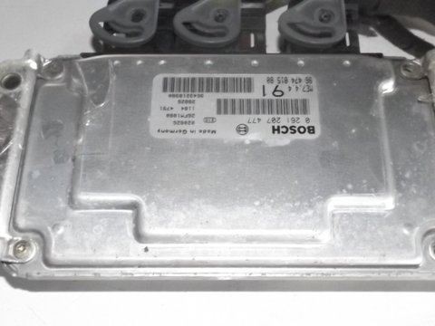 ECU Calculator motor Peugeot 206 1.6 0261207477 9643218980 2003 RELIST