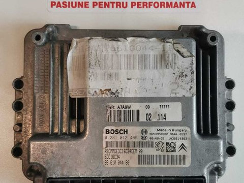 ECU Calculator motor Peugeot 307 1.6HDI EDC16C34 9661004480 0281012465