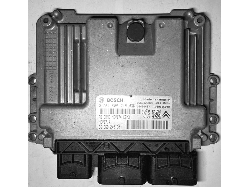 ECU Calculator motor Peugeot 308 1.4 9666824080 0261S05715 MEV17.4 {