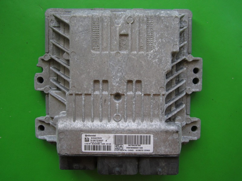 ECU Calculator motor Peugeot 508 1.6HDI 9678628780 S180123007A SID807EVO}