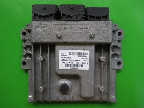 ECU Calculator motor Peugeot 508 2.0 hdi 9675434380 28326032 DCM3.5 {