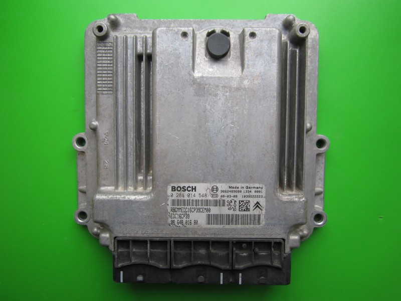 ECU Calculator motor Peugeot 807 2.2HDI 9664801680 0281014548 EDC16CP39 }