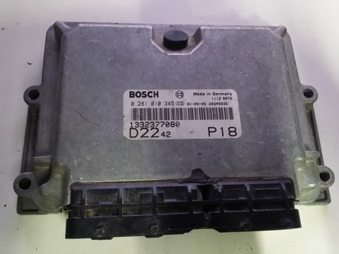 ECU Calculator motor Peugeot Boxer 2.2HDI 0281010345