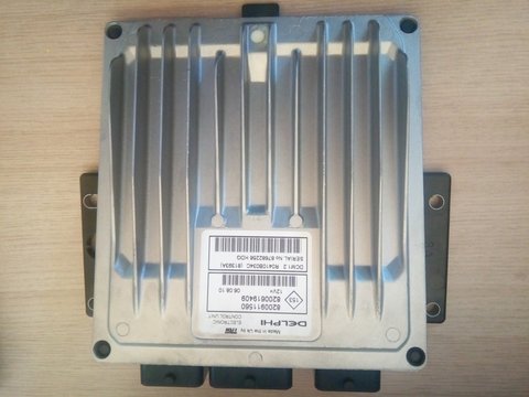 Ecu Calculator motor Renault 1.5 DCI cod: 8200911560 8200619409 Delphi TRW