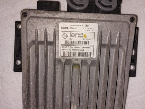 ECU Calculator motor Renault Clio 1.5 DCI 2007 COD: 8200399038