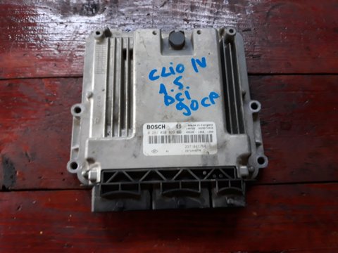 ECU calculator motor Renault Clio 4 Hatchback 1.5 dCi cod 0281030899 an 2012 2013 2014 2015