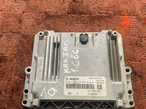 ECU Calculator motor Renault Kadjar 1.6DCI 237106707R 0281032226 EDC17C84