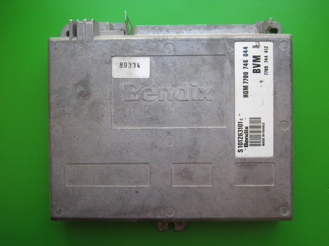 ECU Calculator motor Renault Laguna 1.8 HOM7700746044 S101263101C Fenix3B