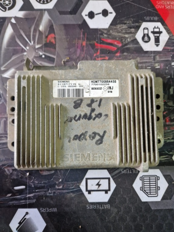 ECU Calculator motor Renault Laguna 1.8 HOM7700864458 S113717115D S113717115 D