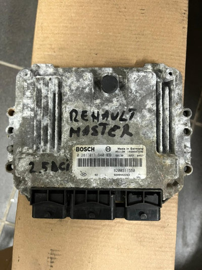 ECU Calculator motor Renault Master 0281011940 / 8