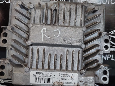 Ecu calculator motor Renault Megane 1.5 dci 8200843713 S122326114A SID301
