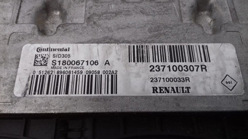 ECU Calculator Motor Renault Megane 1.5 