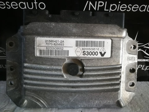 Ecu calculator motor renault megane 1.6 8200509552 8200509516