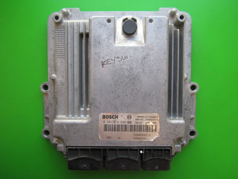 ECU Calculator motor Renault Trafic 2.0DCI 8200823728 0281014648 EDC16CP33 {+