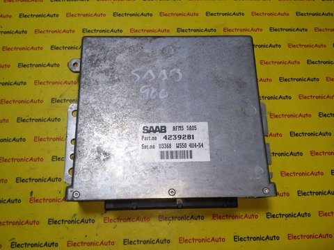 ECU Calculator motor SAAB 4239281, 113368