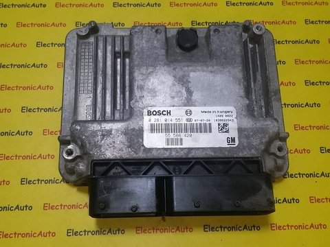 ECU Calculator motor Saab 9-3 1.9TID 0281014551, 55566420