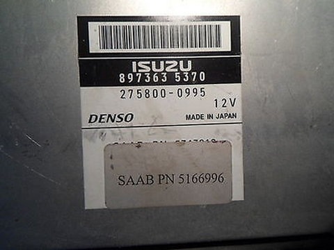 ECU Calculator motor Saab 9-5 3.0TID 8973635370 5166996 {