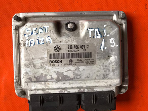 ECU Calculator Motor Seat Ibiza 1.9 TDI BOSCH 038906019KT