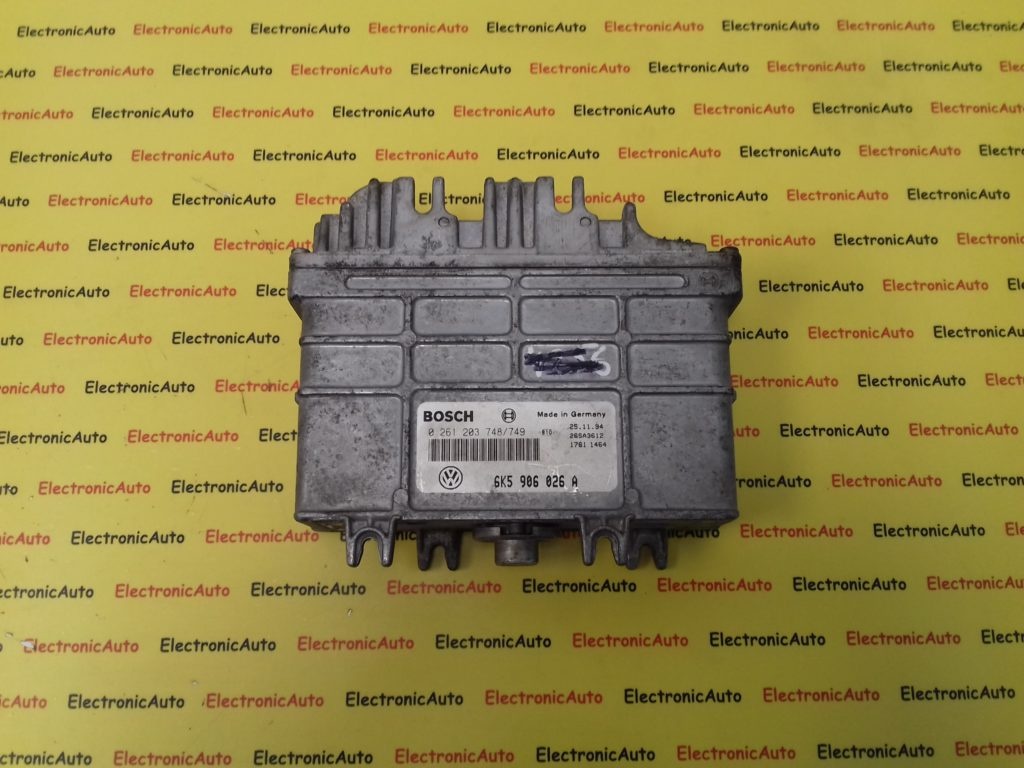 ECU Calculator Motor Seat Ibiza Cordoba, 0261203748/749, 6K5906026A