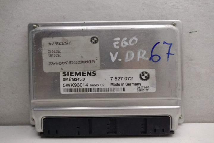 ECU Calculator Motor Siemens 5WK93014 / 7527072 / 