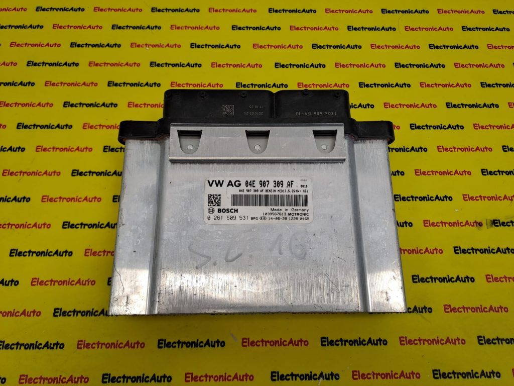 ECU Calculator Motor Skoda Fabia/Seat Leon, 04E907309AF, 0261S09531, MED17.5.25