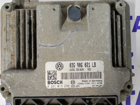 ECU Calculator motor Skoda Octavia 1.9 tdi cod 03G906021LB 0281013238 EDC16U34 BXE