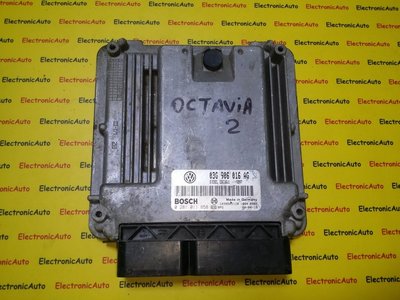 ECU Calculator motor Skoda Octavia 1.9 tdi 0281011