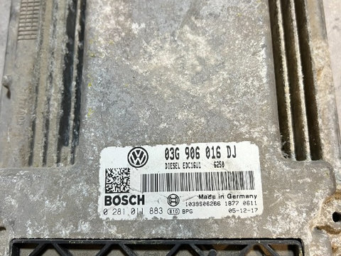 ECU Calculator motor Skoda Octavia 1.9 tdi 0281011883, 03G906016DJ