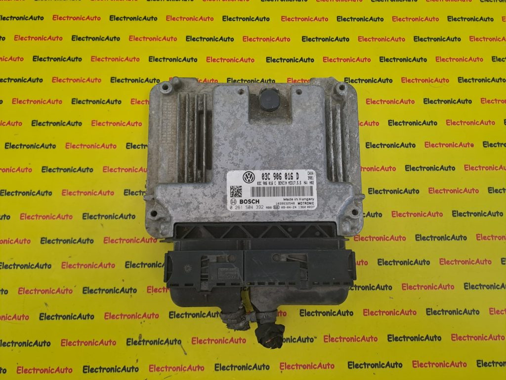 ECU Calculator motor Skoda Octavia 2 03C906016D, 0261S04392