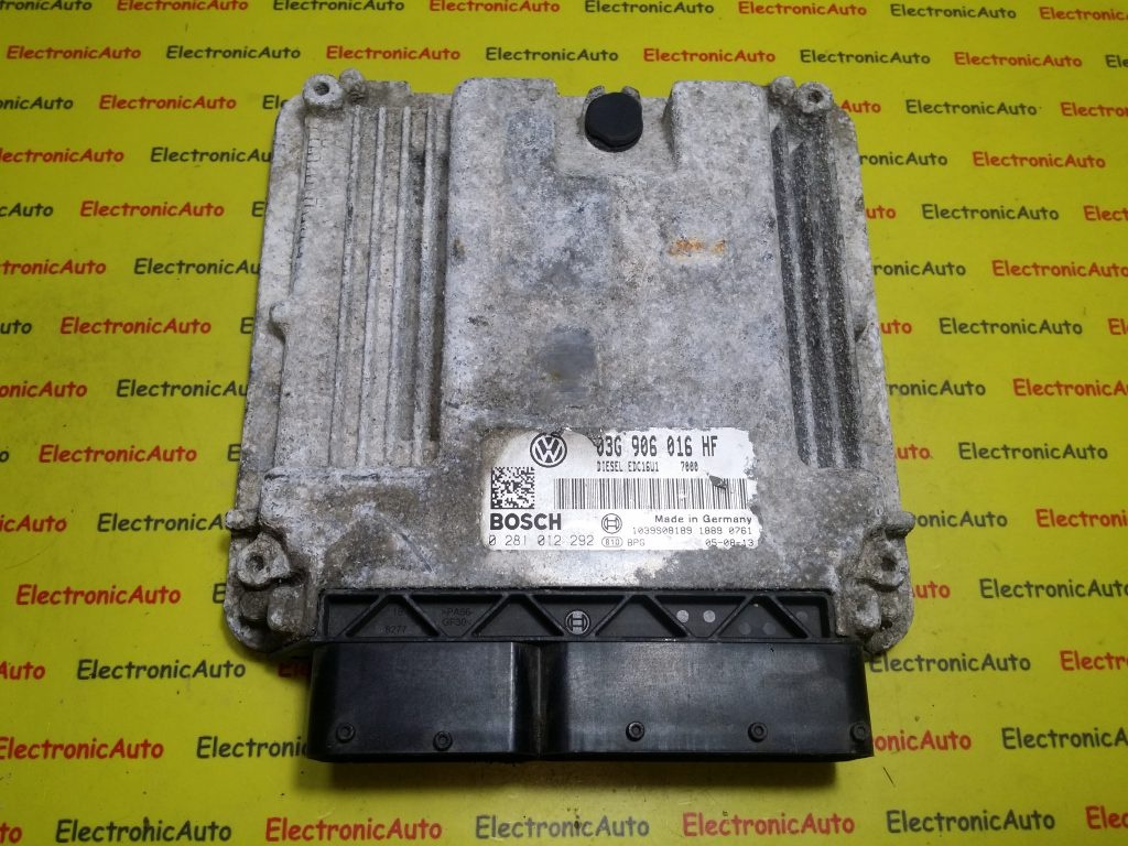 ECU Calculator motor Skoda Octavia 2.0TDI 03G906016HF, 0281012292 BKD