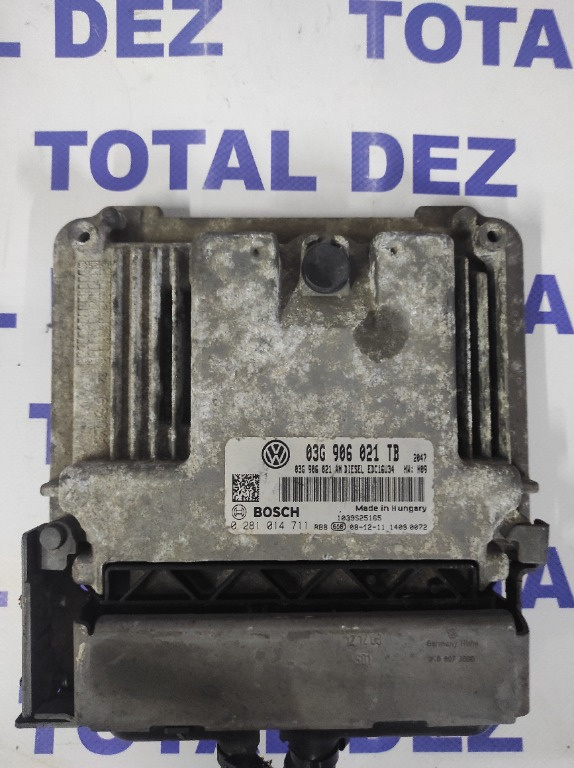 ECU Calculator motor Skoda Octavia 2 1.9 tdi BXE , cod 03G906021TB 0281014711