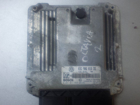 ECU calculator motor Skoda Octavia 2 2.0tdi bkd 03g906016ds