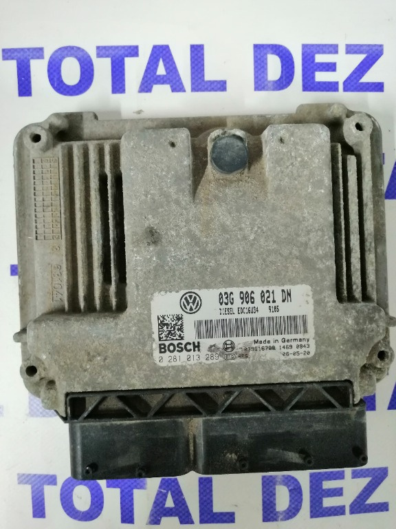 ECU Calculator motor Skoda Octavia cod 03G906021DN 0281013289 EDC16U34 BMM
