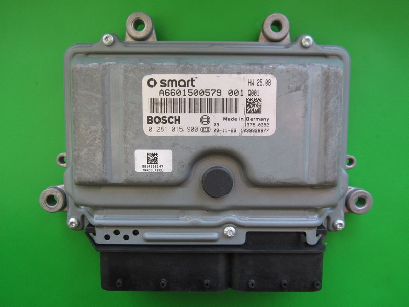 ECU Calculator motor Smart Fortwo 0.8CDI A6601500579 0281015900 EDC16C32