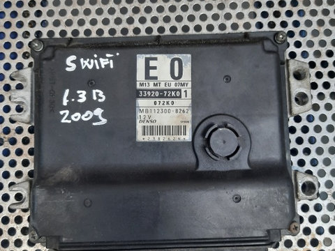 ECU / Calculator Motor Suzuki Swift 1.3i 2009 33920-72K0 / MB112300-8262