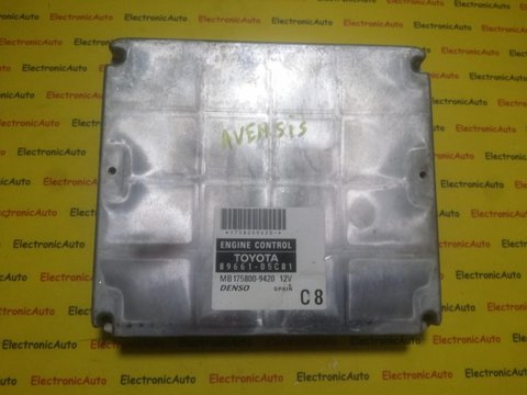 ECU Calculator motor Toyota Avensis 8966105C81, MB1758009420